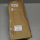 Cisily Sink Caddy Sponge Holder - Stainless Steel Rustproof, High Brush Holder, Dish Sponge Organizer with Divider (White) (9.25)