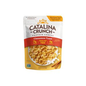 Catalina Crunch Protein Cereal | Sugar Free Breakfast Cereal with 11g of Protein | Gluten Free, Keto Friendly | Cinnamon Toast - 9 oz. Bag (Pack of 1) (Best By: 12/12/2026)