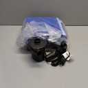 Inflatable Toddler Travel Bed with Safety Bumpers & 2 Mins Auto Inflation Pump, Portable Toddler Kids Air Mattress with Carry Bag for Home Grandma's Sleepovers Travel Camping, 330 Lbs Support (Blue)