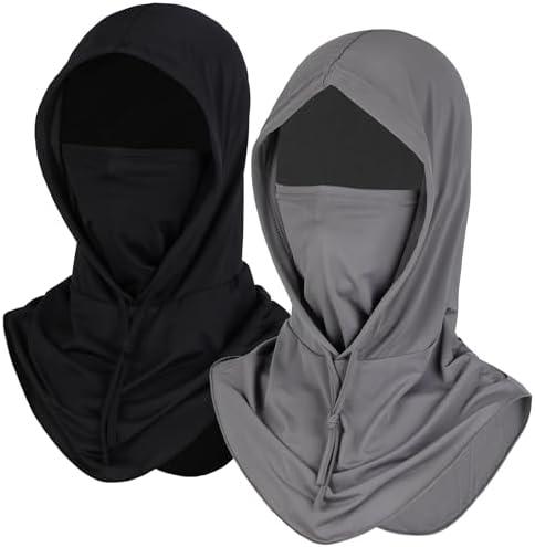 YRANXQUN Ski Mask for Men Women, Balaclava Full Face Head Neck Gaiter Cover, Summer UV Protection Cooling Outdoor 4 PCS YRANXQUN Ski Mask for Men Women, Balaclava Full Face Head Neck Gaiter Cover, Summer UV Protection Cooling Outdoor 4 PCS