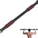 Pull Up Bar for Doorway, Adjustable Door Frame Pull Up Bar with 330 lbs Capacity, No Screw Chin Up Bar for Home Gym Strength Training, Fits 25"–39" Door Frames and Walls