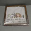 Open Road Brands Disney Peter Pan Lost Boys Made for Adventures Wood Wall Decor for Play Room, Kids' Bedroom, or Nursery (Brown)