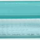 Pyrex Colors Tinted (8"x8") Tinted Glass Baking Dish with BPA-Free Lid, Oblong Bakeware Glass Pan For Casserole & Lasagna, Dishwasher, Freezer, Microwave and Pre-Heated Oven Safe, Aqua