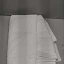 Nanspring White Kitchen Curtains 54 Inch Length 2 Panels Back Tab Thermal Insulated Drapes for Bedroom Living Room Dining Room Energy Efficient Window Treatment 40x54 Inch