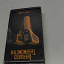 KNINE OUTDOORS Infrared Thermometer Laser Temperature Gun, -58 to 1112, Single Laser Targeting, Distance to Spot Ratio 12:1, for Cooking, Oven and Meat (Orange)