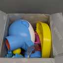 lalalark Bath Toys for Kids, 7-in-1 Shower Bathtub Toy with Crab, Whale, Rotating Fish & Slide Track, Interactive Water Play Set with Pour & Spray Fun for Toddlers, Boys & Girls Birthday Gifts 3-5