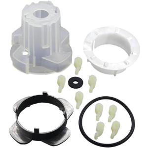 Seentech UPGRADED 285811 Medium Cam Agitator Repair Kit with 8pcs 80040 Washer Agitator Dog - Compatible with Whirlpool, Ken-more Washers  Replaces: 285811VP,3347410,3351001,3363663,AH334650