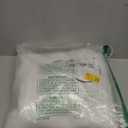 NICETOWN White Linen Sheer Curtains and Drapes 84 inches Long, Rod Pocket & Back Tab semitransparent with Light Through Vertical Window Treatments for Sliding Glass Door & Living Room, 52"W, Set of 2