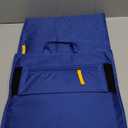 Airplane Pocket Organizer with Tray Table Cover,Portable In Flight Seat Back Organizer & Storage Bag, Commuter Essential Travel Bag Travel Accessories for Flying,Blue (Blue)