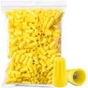 600PCS Wire Connectors Nuts 18-12 AWG Electric Wire Caps Insulating Insert Twist Electrical Wire Connectors Yellow Wire Assortment Nuts for Quick Connection