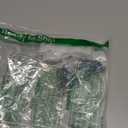 Goldenwarm Curved Cabinet Handles Solid Zinc Alloy Hardware for Dresser Brushed Nickel Drawer Pulls 3 Inch Hole Center, 5 Pack