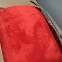 Amearea Large Modern Area Rugs for Bedroom Living Room, 6x9 Feet Red Thickened Memory Foam Rug, Fluffy Indoor Washable Rugs Non Slip Minimalist Carpet for Boys Girls Dorm Nursery Room Decor