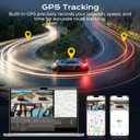 4 Channel Dash Cam, 4K Front Rear and Inside Dash Camera for Cars, 360 View, Free 128GB Card Included, 5GHz WiFi, GPS, APP Control, 24/7 Parking Mode, 8 IR Night Vision Lights, G-Sensor