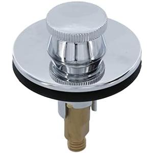 DANCO Lift and Turn Tub and Bath Drain Stopper, Chrome (88599)