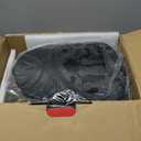 Mueller 12-Cup Drip Coffee Maker - Borosilicate Carafe, Auto-Off, Reusable Filter, Anti-Drip, Keep-Warm Function, Clear Water Level Window Coffee Machine, Kitchen Essentials & Accessories (Black)