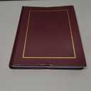 National Law Record Book, Burgundy, 9.75" x 8", 150 Numbered Sheets (56907)