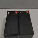 12 Volt 7ah Rechargeable Sealed Lead Acid Battery 2 Pack (F1 Terminals)