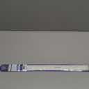 Stainless Steel 24 Inch Metal Ruler Non-Slip Rubber Back, with Inch and Metric Graduations
