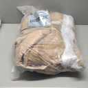 ULTCOVER Waterproof 600D Polyester Square Hot Tub Cover Outdoor SPA Covers 85 x 85 Inch (Brown)