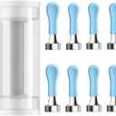 Bebird Replacement Tips Ear 8 Pieces Waterproof Silicone Ear Spoon for Ear Wax Removal Endoscope BEBIRD Original Ear Cleaner Tips Set for W3/R3/T15/X3/X17 PRO/D3Pro/T5/R1(Dia. 3.5mm)