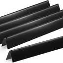 GasSaf 22.5 Flavorizer Bars 7536 for Weber Spirit 300 Side 3-Burner Grills, Spirit E/S-310, Spirit E/S-320, Spirit 700, Weber 900, Genesis Silver/Gold B C, Porcelain Grill Bars for Weber 7537 65903