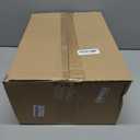 Ceramic Christmas Village Houses 5 Pcs White Houses & 9 Pcs Trees & Fake Snow Farmhouse Christmas Decorations Indoor for Home Table Mantle Fireplace