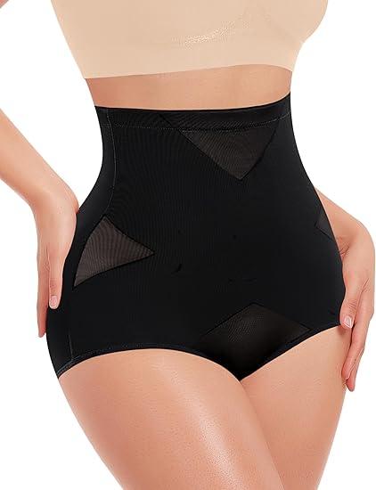 Werena Tummy Control Shapewear Panties for Women High Waisted Body Shaper Slimming Shapewear Underwear Girdle Panty XL