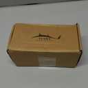 TUNNY Coat Hooks - 5 Pack Matte Black Towel Hooks Robe Hooks Decorative Wall Hooks for Bathroom Bedroom Kitchen Towel Robe Clothes Cabinet Closet Bathroom Hardware