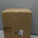 Outus 5 Pcs 23.7oz Vintage Glass Jar with Lids Colored Glass Canisters Jars with Airtight Wooden Lids for Kitchen Counter Flour Sugar Cookie Coffee Tea Storage Containers