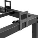 Non Slip Mattress Gaskets, Mattress Holder in Place Gripper for Metal Bed Frame, Keep Mattress from Sliding Gripper, Adjustable, 6 PCS, Black Modern