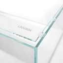 LANDEN 4mm Thick Clear Glass Aquarium Lid, Includes 4 Clips for Secure Placement, 432 X 230mm(17.01x9.06 inches) for 440-444 mm Inner Length Aquariums, Adapted to LANDEN SD453030