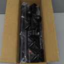 AKTOP Room Divider Curtain Rod, No Drilling Privacy Room Separator for Space Partition, 4-11ft(H) 28-117(W) Adjustable Heavy Duty Floor to Ceiling Wall Divider Tension Rod for Room Separation, Black