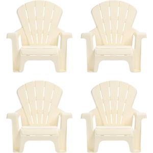 Little Tikes Cloud Collection Garden Chairs 4 pk – Kids Furniture for Activity Playroom and Patio, Fits Toddlers and Kids, Boys and Girls Ages 18 Months to 3 Years, 18.75 x 15.5 x 23 inches
