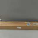 48 Inch Brown Wood Floating Shelves for Wall Rustic Wall Shelf for Bedroom Living Room Set of 4, 48Incn
