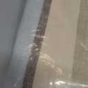 2 Pieces Decorative Classic Retro Stripe Throw Pillow Cover Wite Hidden Zipper Soft Linen Modern Farmhouse Cushion Case for Sofa Bedroom Car 20 x 20 Inch Grey Blue Mixed