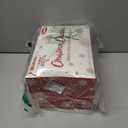 Melisheer Christmas Crackers, 12 Pack No Snap Christmas Party Favors with Snowflake Design, Xmas Poppers with Crown and Joke, Perfect for Christmas Gifts Xmas Table Holiday Party Supplies