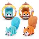 Pets Alive Scurry'n Squirrel (Blue+Orange) 2 Pack by ZURU – Interactive Robotic Pet Toy, Moving Squirrel with Realistic Movements and Sounds, Ages 2+, Child Toddler