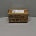 Holikme 6Pack Drill Brush Power Scrubber Cleaning Brush Extended Long Attachment Set All Purpose Drill Scrub Brushes Kit for Grout, Floor, Tub, Shower, Tile, Bathroom and Kitchen SurfaceYellow