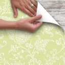 Magic Cover Self-Adhesive Vinyl Shelf and Drawer Liner, 18" x 16', Potpourri