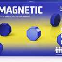 New Premium Magnetic Chess Board Game | Adjustable String, Large & Powerful Magnets | Portable Chess Set for Family, Travel, Camping & Parties, Kids & Adults (Blue)