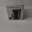 Toastmaster 12-Cup Digital Touchscreen Drip Coffee Maker - Programmable Automatic Coffee Machine - Kitchen Appliance with Keep Warm Setting