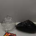 12 Pcs Halloween Pumpkin Dispenser Kit for Trick or Treat, Include 2 Gallon Glass Pumpkin Bowl Beverage Drink Dispenser with Spigot, Halloween Witch Hat and 10pcs Spooky Stickers