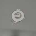 Scar Plate, 2-1/8" Inner Diameter, 3-1/2" Outer Diameter, Fits Under existing lockset to Cover up The Damaged Door (4 Pcs White)