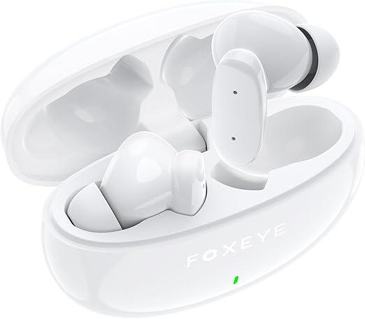 Wireless Earbuds, Bluetooth 5.3 Earbuds Stereo Bass, Bluetooth Headphones in Ear Noise Cancelling Mic, 30 Hour Playtime, USB C Mini Charging Case Ear Buds, 10mm Drivers with Big Bass (White)
