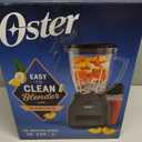 Oster 8-Speed Blender, 6-Cup Glass Jar, with 20 oz Portable Blend-n-Go Cup