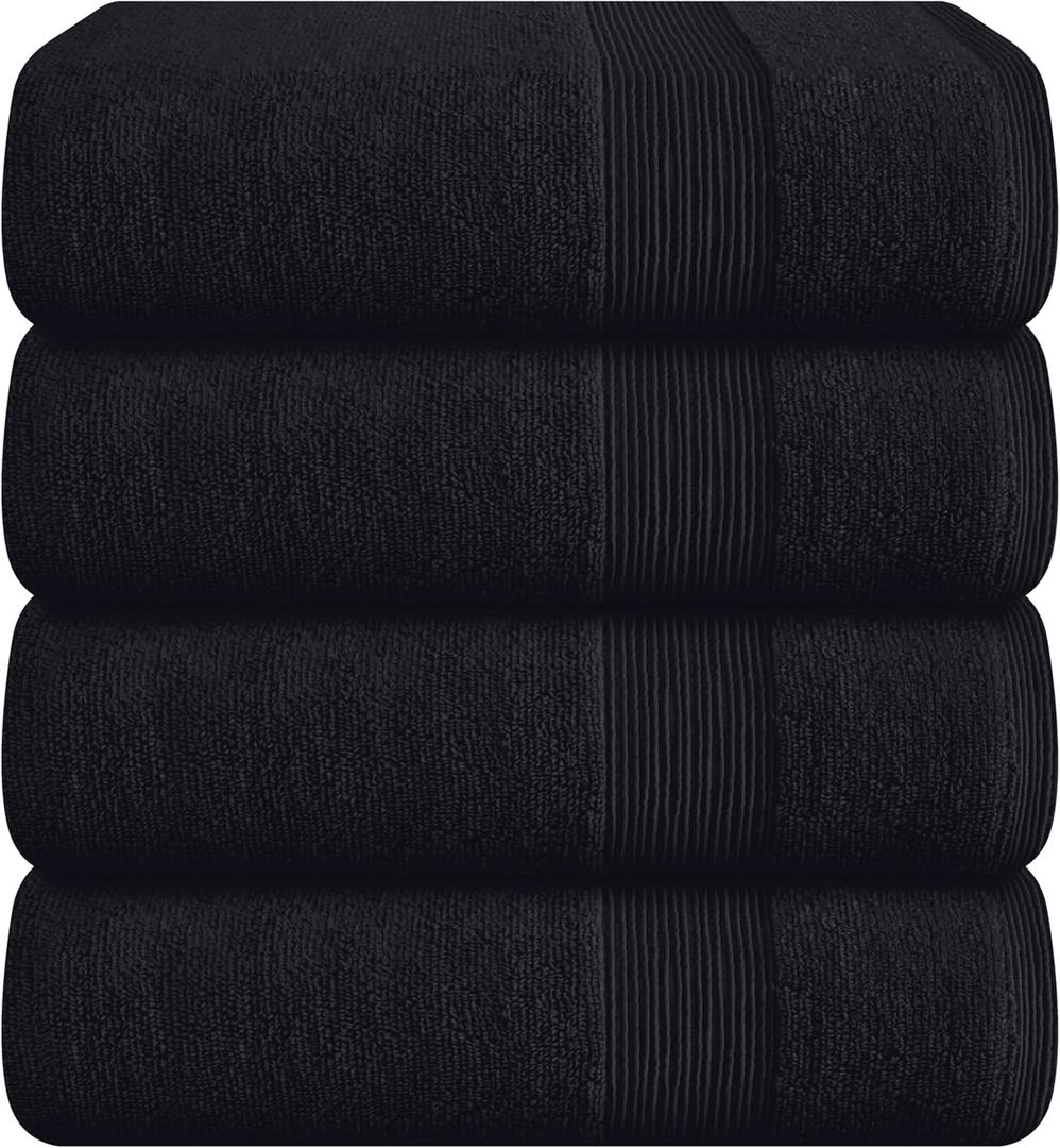 Belizzi Home Ultra Soft 6-Piece Hand Towel Set 16x28-100% Ringspun Cotton - Durable & Highly Absorbent Hand Towels - Ideal for use in Bathroom, Kitchen, Gym, Spa & General Cleaning - Burgundy
