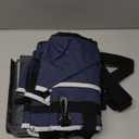 Cleaning Caddy Bag,Large Cleaning Supplies Organizer with Handle for Housekeepers, Blue