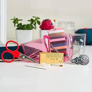 Singer 01927 Travel Sewing Kit in Case, Assorted Colors, Multicolor