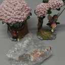 Juvale 8 Piece Miniature Fairy Garden Accessories Outdoor Decor Figurines Kit for Kids, Mini Whimsical Ornaments and Decorations for Patio, House, Garden, Desk, Yard Supplies (Multicolor)