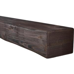 G GOOD GAIN Fireplace Mantel Handmade Distressed, 60x8x6inch, Rustic
Solid Wood, Floating Mantel Shelf, Handcrafted, Wall-Mounted, Easy Hook Hanging, for Over Fireplace Livingroom Wall Decor